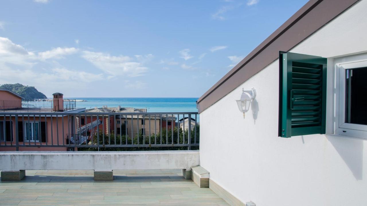 Apartamento 009 - Attico Sant'Anna Vista Mare 150M Dalla Spiaggia Con Terrazza Privata Sestri Levante Exterior foto