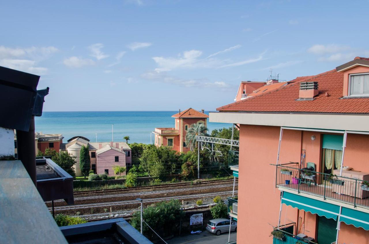 Apartamento 009 - Attico Sant'Anna Vista Mare 150M Dalla Spiaggia Con Terrazza Privata Sestri Levante Exterior foto