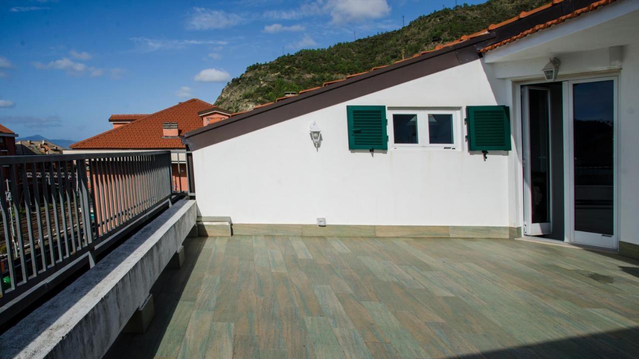 Apartamento 009 - Attico Sant'Anna Vista Mare 150M Dalla Spiaggia Con Terrazza Privata Sestri Levante Exterior foto